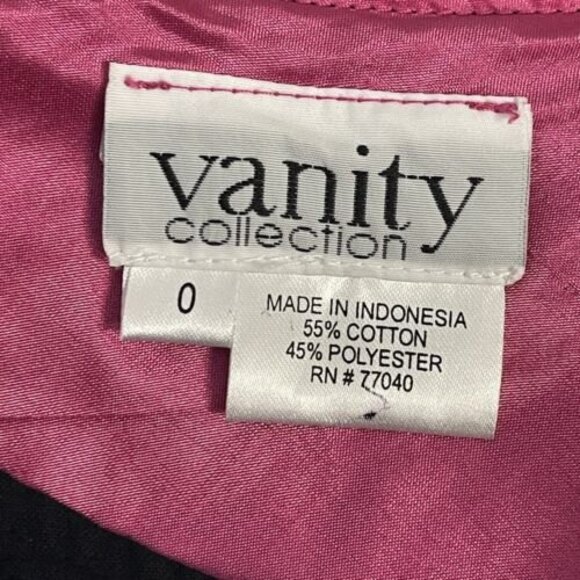 Colorful Midi Skirt Waist 28 Crochet Beaded Embroidered Black Vanity Collection - Picture 8 of 8